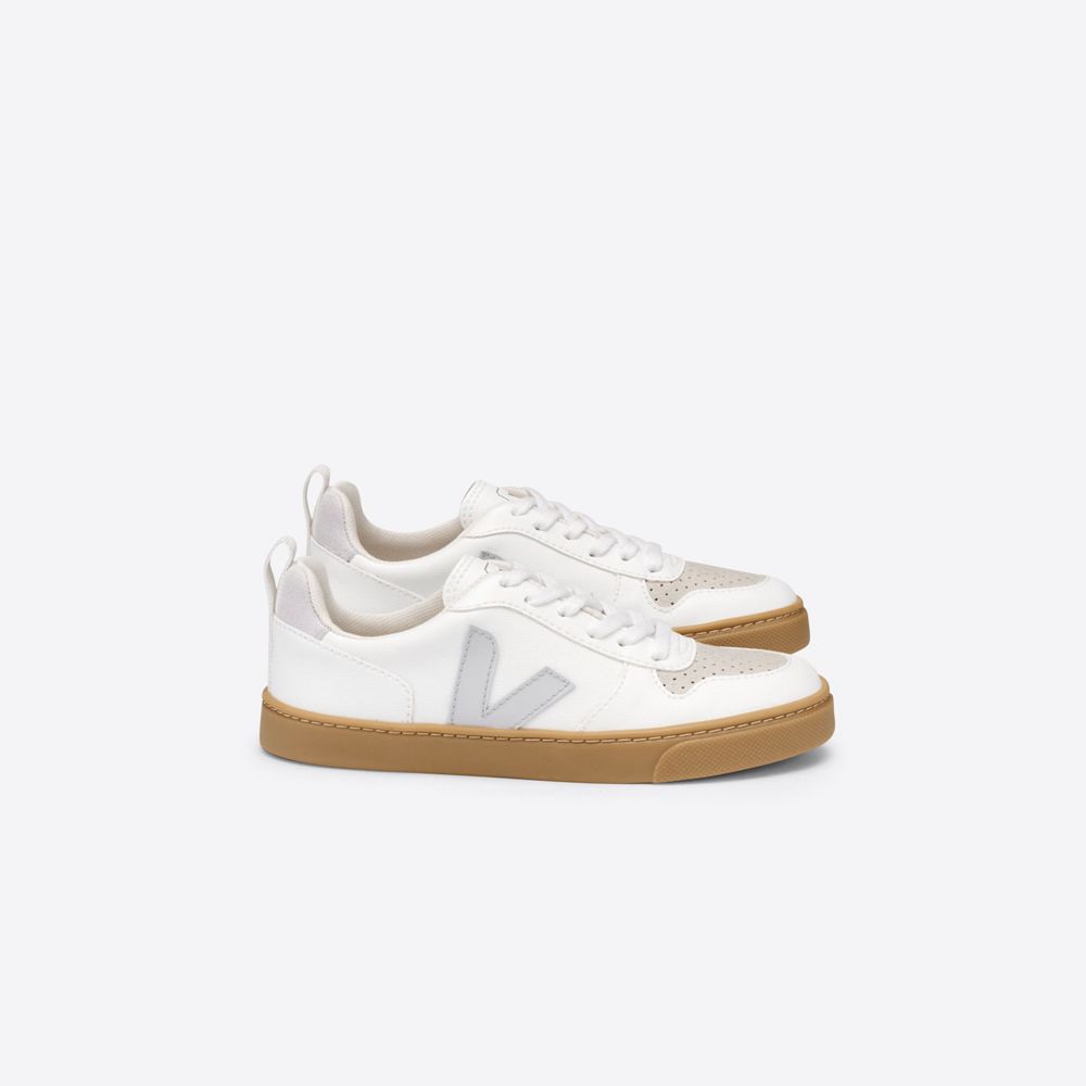 Womens Shoes Trainers Low-top trainers Veja s V-10 Cwl Trainers in White 